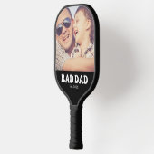 Rad Dad Est. Retro-Foto Pickleball Schläger (Links)