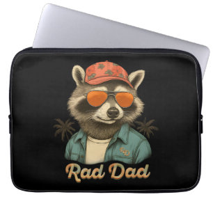 Rad Dad Lustiger Glücklicher Vatertag Vintage Laptopschutzhülle