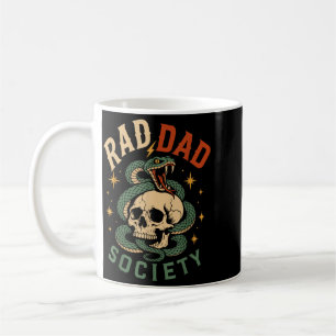 Rad Dad Society Vatertag Cooler Dad Club Design Kaffeetasse
