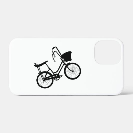Rad der 80er Jahre (schwarz) Case-Mate iPhone Hülle (Rückseite (Horizontal))