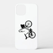 Rad der 80er Jahre (schwarz) Case-Mate iPhone Hülle (Rückseite)