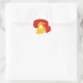 Rad der Aufkleber (Tasche)