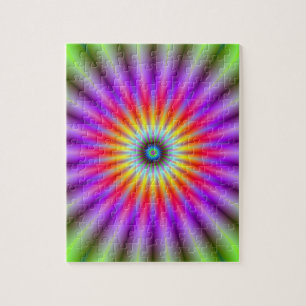 Rad der Farbe Puzzle
