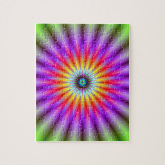 Rad der Farbe Puzzle (Vertikal)