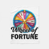 Rad der Glückskleidung Vathers Day Wheel of Fort Fleecedecke (Vorderseite)