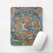 Rad der Leben-Mandala Mousepad (Mit Mouse)
