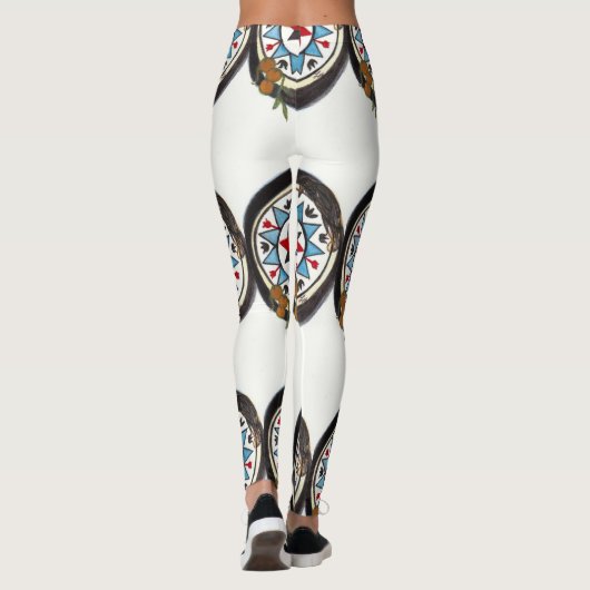 Rad der Leggings (Rückseite)