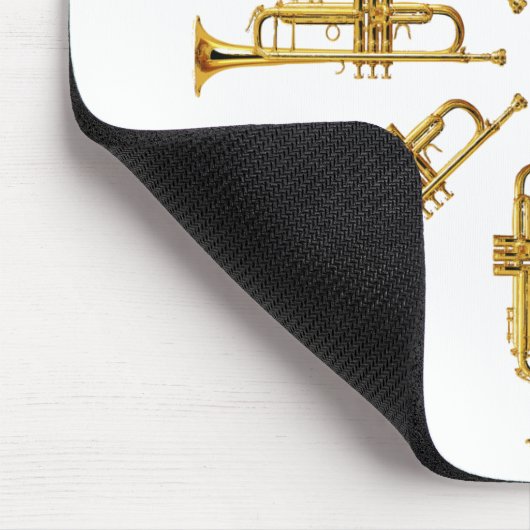 Rad der Trompeten Mousepad (Ecke)