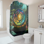 Rad der Wunder Duschvorhang (Beispiel)