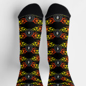 Rad des Flammenmechanismus Socken (Oben)