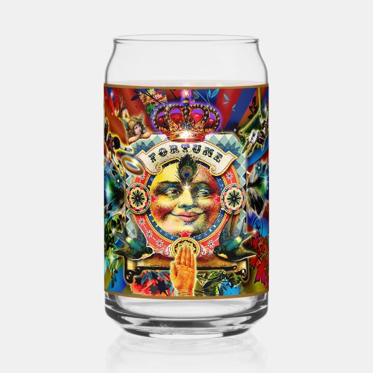 Rad des Fortune-Trinkbehälter-Set Dosenglas (Vorderseite)