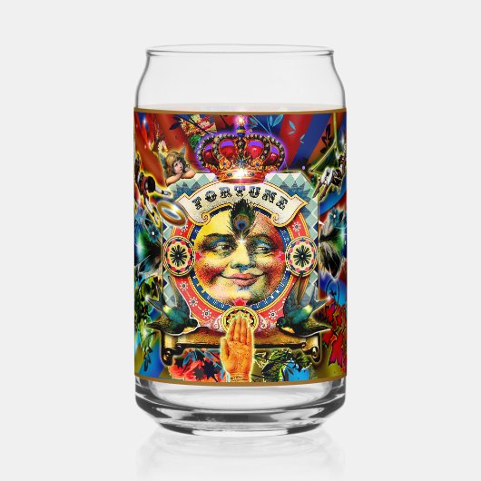 Rad des Fortune-Trinkbehälter-Set Dosenglas (Rückseite)