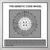 Rad des genetischen Codes Poster (Vorne)