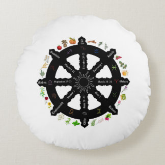 Rad des Jahres Kissen Pagan Wicca Hexe Sabbat