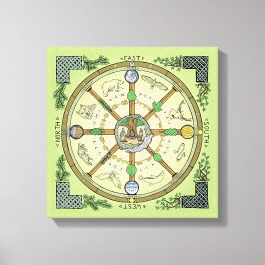 Rad des Jahres - Leinwand (Vorderseite)