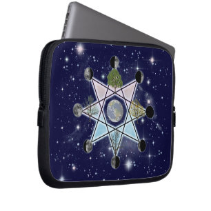 Rad des Jahres Oktagram Laptopschutzhülle