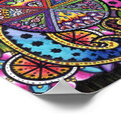 Rad des Lebens Poster (Ecke)