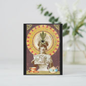 Rad des Orakels Postkarte (Stehend Vorderseite)