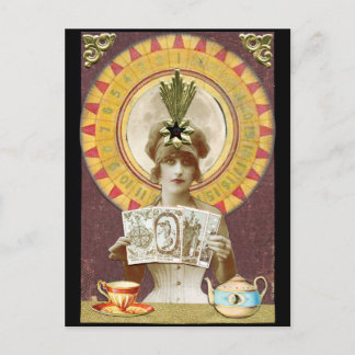 Rad des Orakels Postkarte