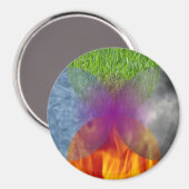 Rad des Seins - erweitert Magnet (Vorderseite/Rückseite)