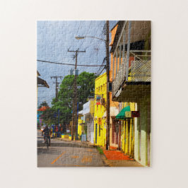 Rad-Down Queen Street, Speightstown, Barbados Puzzle