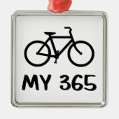 Rad fahren, 365 ornament aus metall (Vorne)