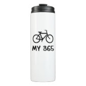 Rad fahren, 365 thermosbecher (Vorderseite)