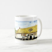 "Rad-Gasthaus-" Tasse (VorderseiteRechts)