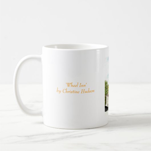 "Rad-Gasthaus-" Tasse (Links)