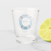 Rad-Helm für Nautic Ships mit Ihrem Bootsnamen Sho Schnapsglas (Rückseite)