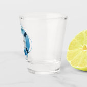 Rad-Helm für Nautic Ships mit Ihrem Bootsnamen Sho Schnapsglas (Rechts)