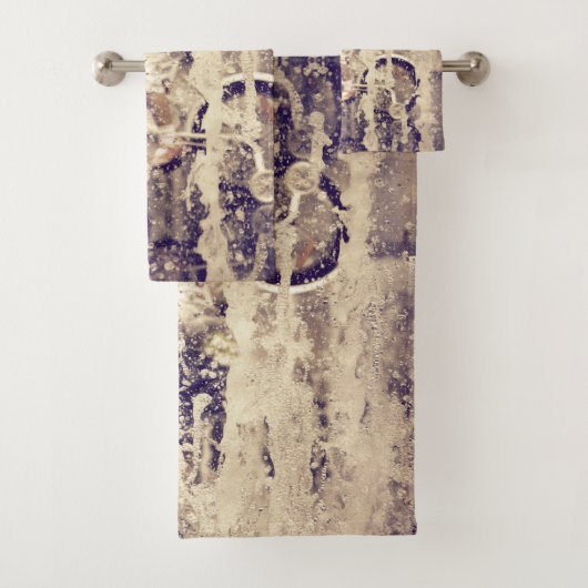 Rad im Regen Badhandtuch Set (Insitu)