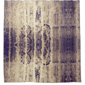 Rad im Regen Duschvorhang (Vorderseite)