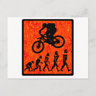 Rad in Redwood Postkarte