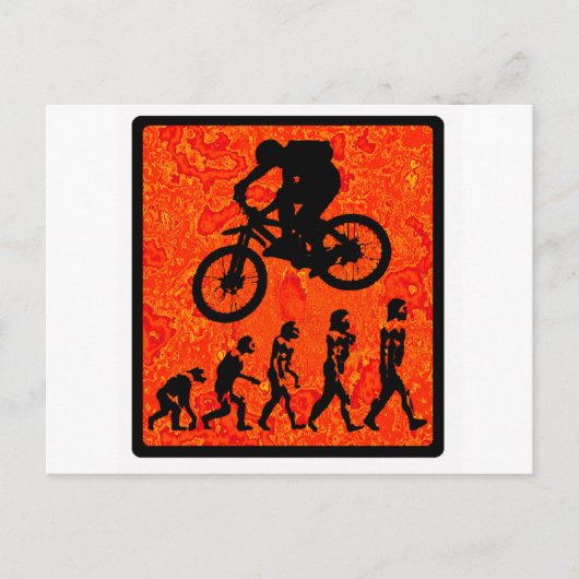 Rad in Redwood Postkarte (Vorderseite)