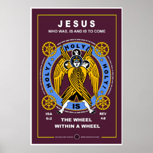 Rad innerhalb des Wheel Cherubim Poster