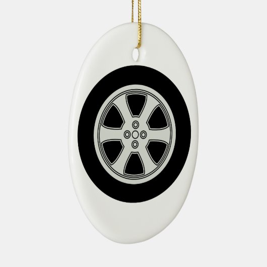 Rad Keramikornament (Rechts)