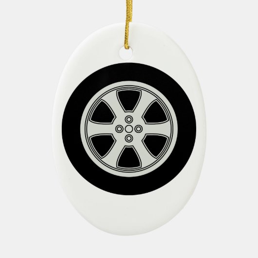 Rad Keramikornament (Vorne)