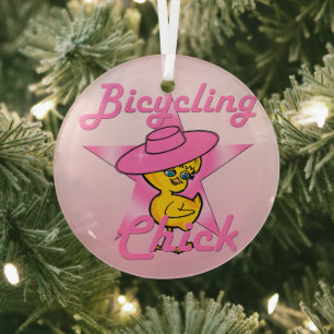 Rad-Kick #8 Ornament Aus Glas