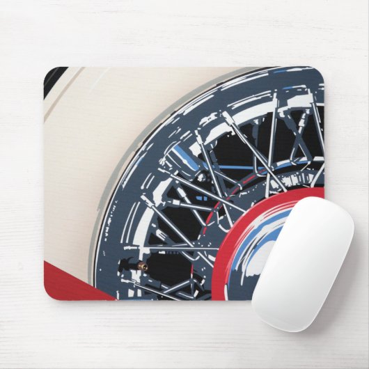 Rad Mousepad (Mit Mouse)