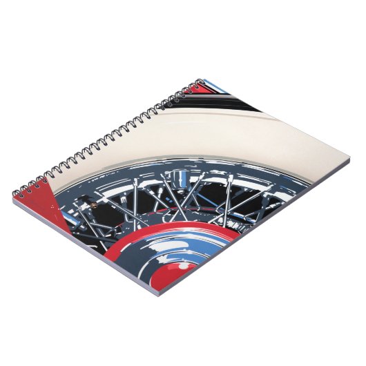 Rad Notizblock (Linke Seite)