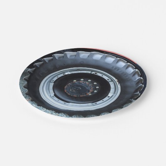 Rad Pappteller (Schrägansicht)