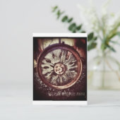 rad postkarte (Stehend Vorderseite)