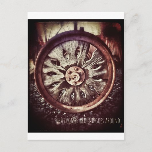 rad postkarte (Vorderseite)