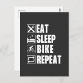 RAD POSTKARTE (Vorne/Hinten)