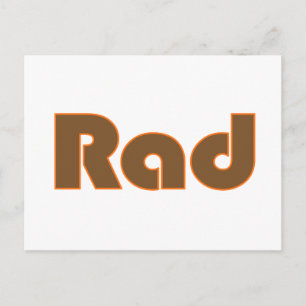 Rad Postkarte