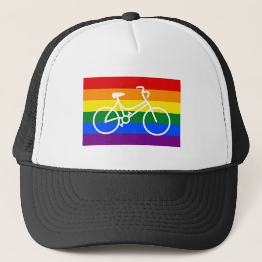 Rad-Pride Truckerkappe (Vorderseite)