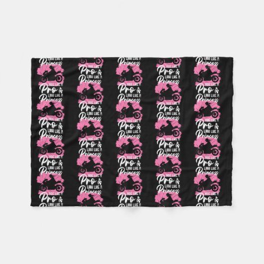 Rad Rad Biker Ristorante La Lanchetta Fleecedecke (Vorderseite (Horizontal))