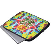 Rad Rad Rose Laptopschutzhülle (Vorne Knopf)