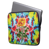 Rad Rad Rose Laptopschutzhülle (Vorderseite Links)